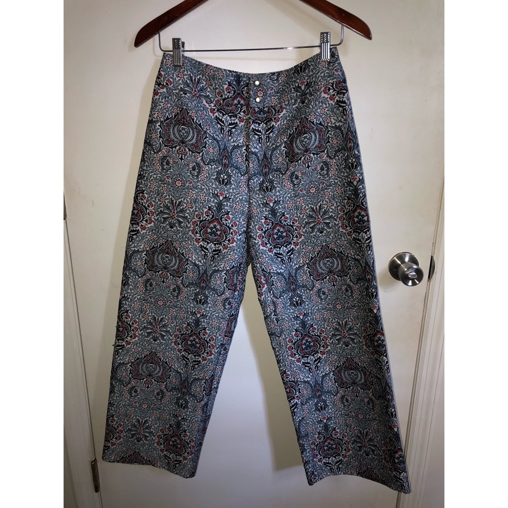 Printed Satin Slacks